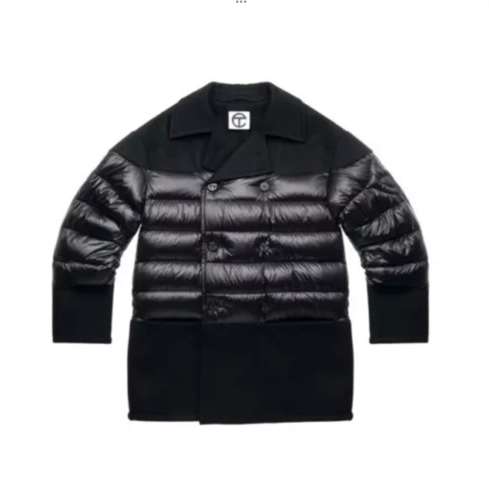 Telfar Black Puffer Coat